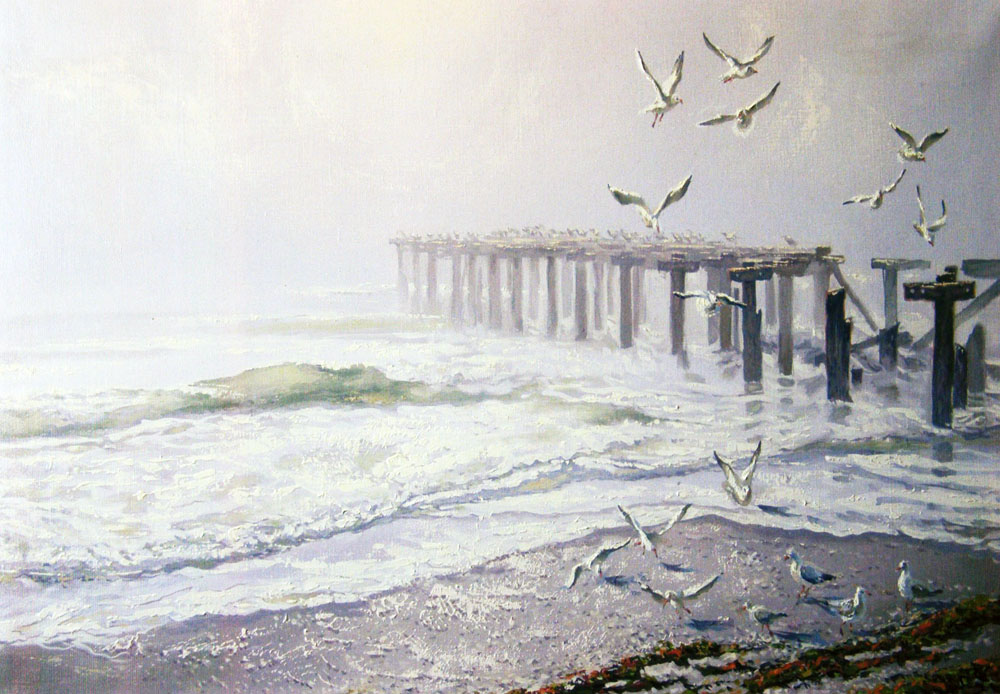 «Старий пірс». 2012. Полотно, олія